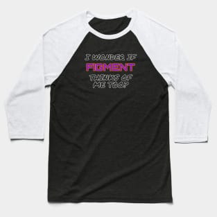 Thoughts of Figment Baseball T-Shirt